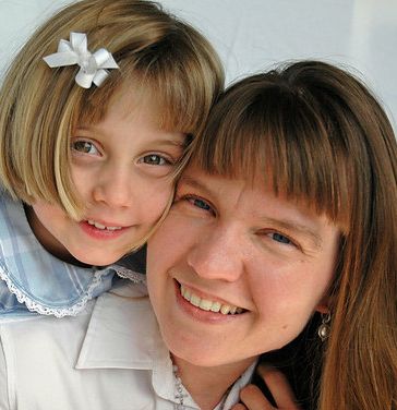 Picture-taking time in the village