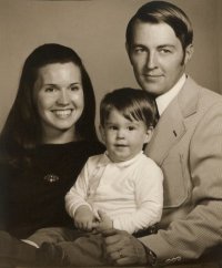 Ron, Cheryl, Davey Myers - Eldon, MO 1973